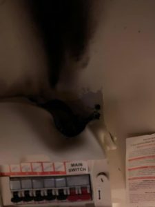 Burning Fuse Board